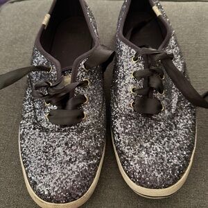 VGUC Kate Spade Glitter Keds